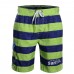 APTRO Mens Swimming Trunks Stripes Beach Surf Board Shorts