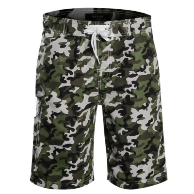  APTRO Men's Board Shorts Beachwear Camouflage Swim Shorts