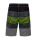 Mens Stripes Quick Dry Swim Trunks Board Shorts Swimwear 