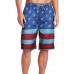 APTRO Men's Summer Floral Printing Beach Short