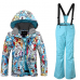 APTRO Boys Windproof Ski Suit children/Kids Snow Skiing Waterproof Jacket and Pants Set