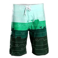 APTRO Men's Quick Dry Board Shorts Gradient Shorts Swimwear