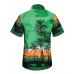 APTRO Men's Hawaiian Shirt Short Sleeve Palm Beach Board Shirt 